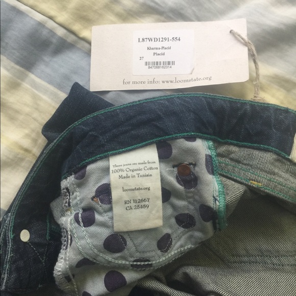 Loomstate organic cotton dark wash jeans - Picture 6 of 6